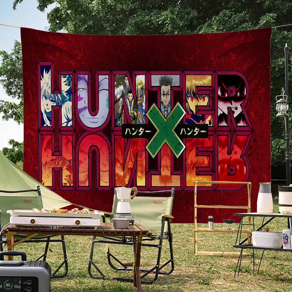 Science Hunter - Bendera Besar Cetak Komik Fantasi Hunter