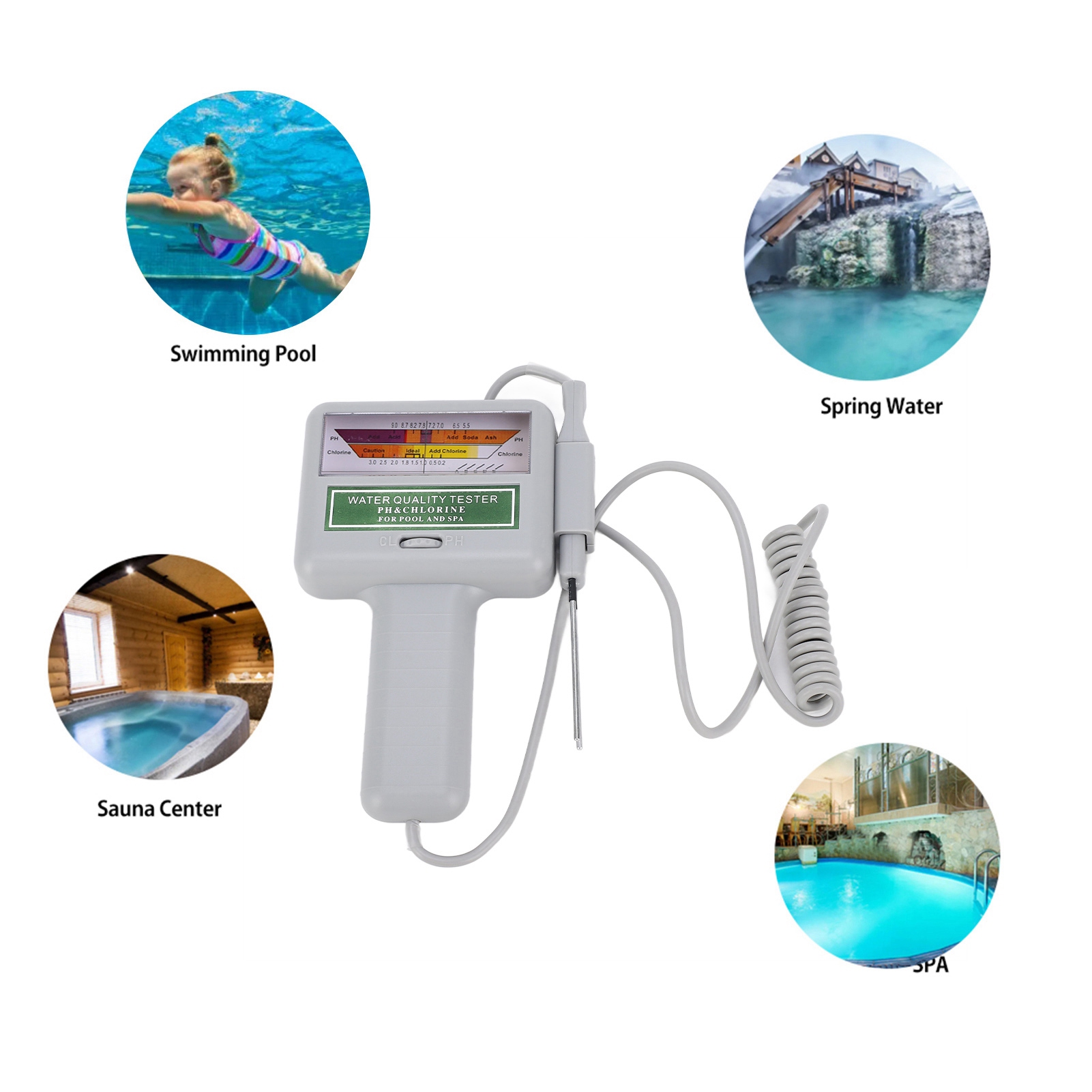 Water Testing Kit - Alat Uji Kualitas Air Kolam Renang