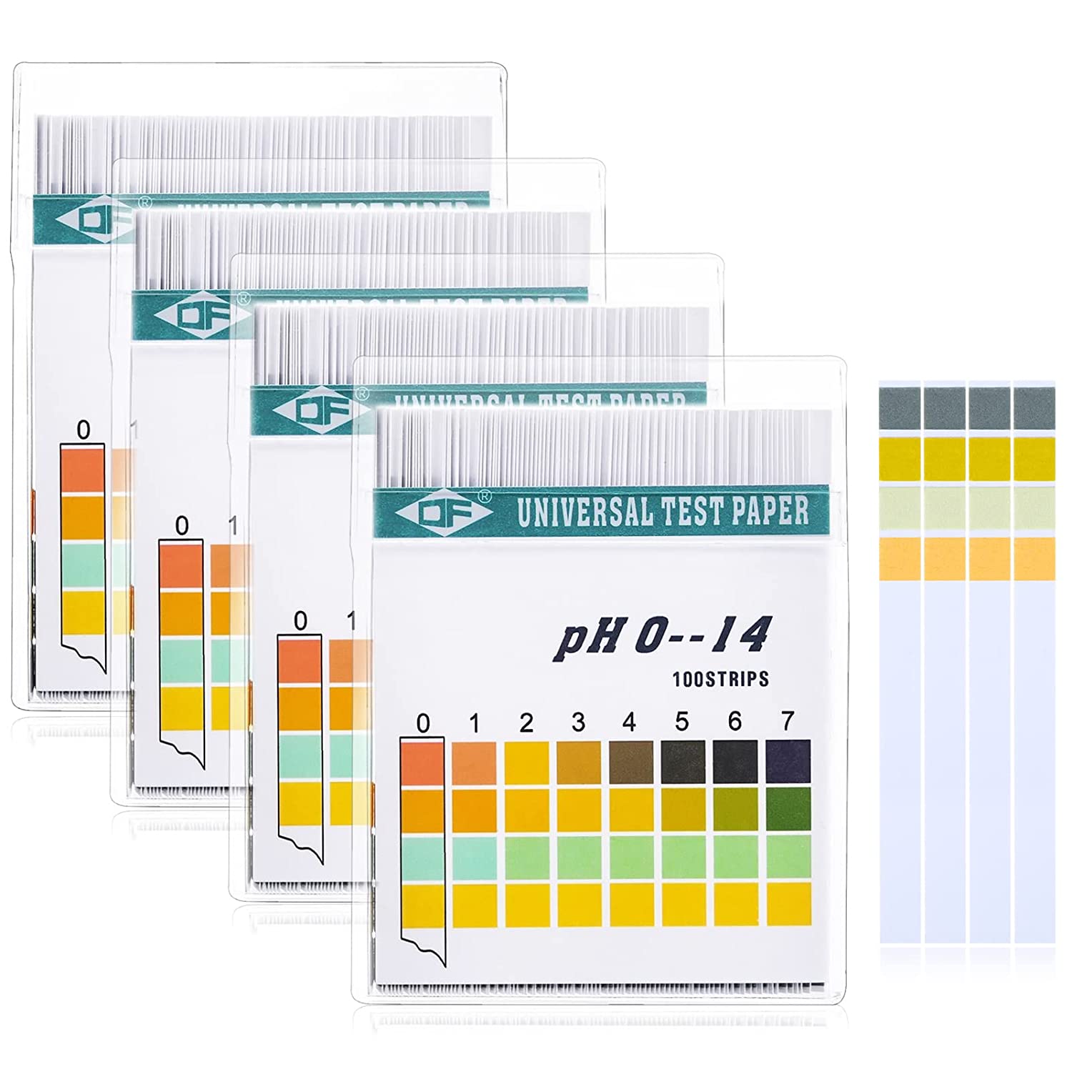 Water Testing Kit - 100 strip 0-14 PH kertas indikator
