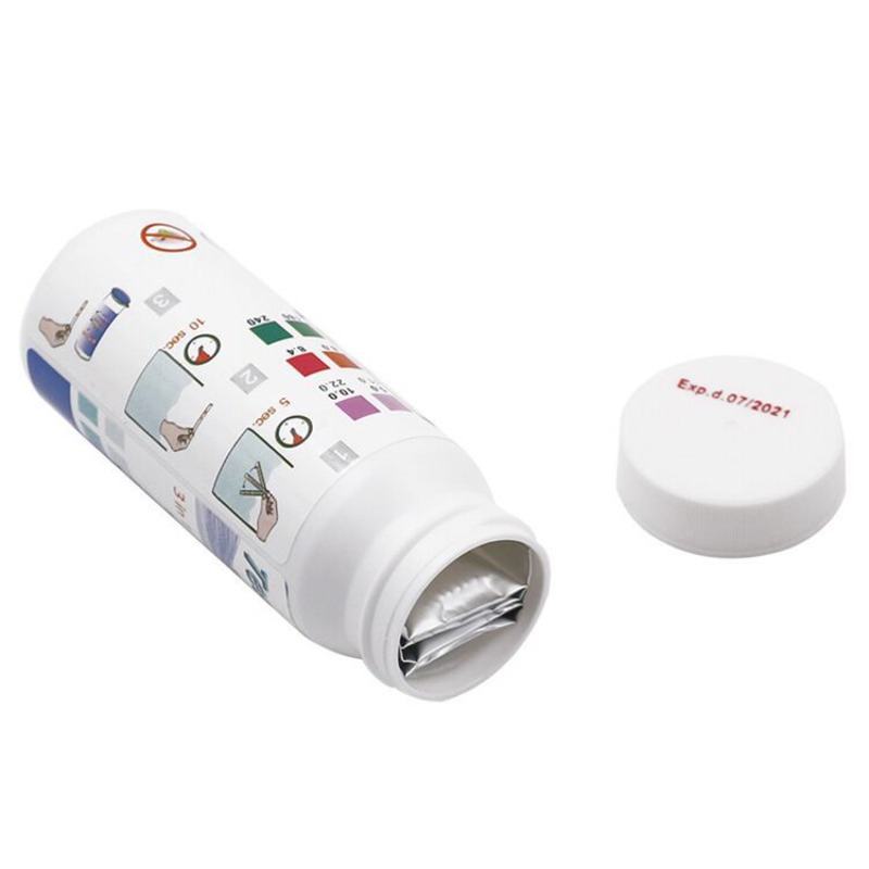 50 Buah Strip Tes PH Klorin Ke - Water Testing Kit ulasan dan harga