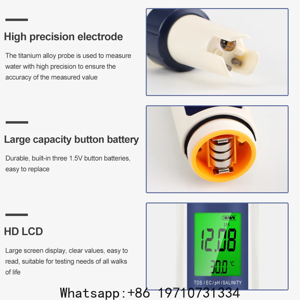 5 Dalam 1 Alat Ukur PH Digital - Water Testing Kit ulasan dan harga