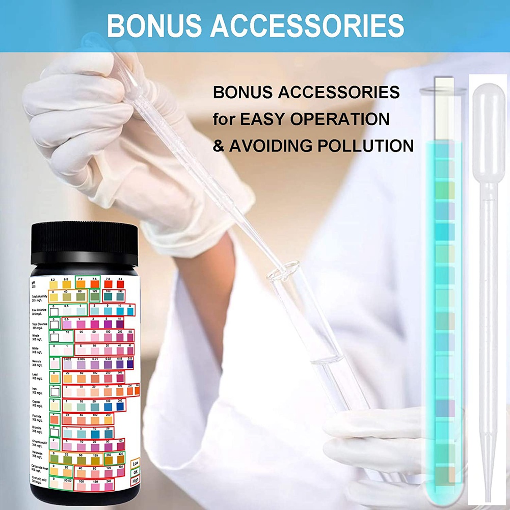 Strip pengujian air untuk air  - Water Testing Kit ulasan dan harga