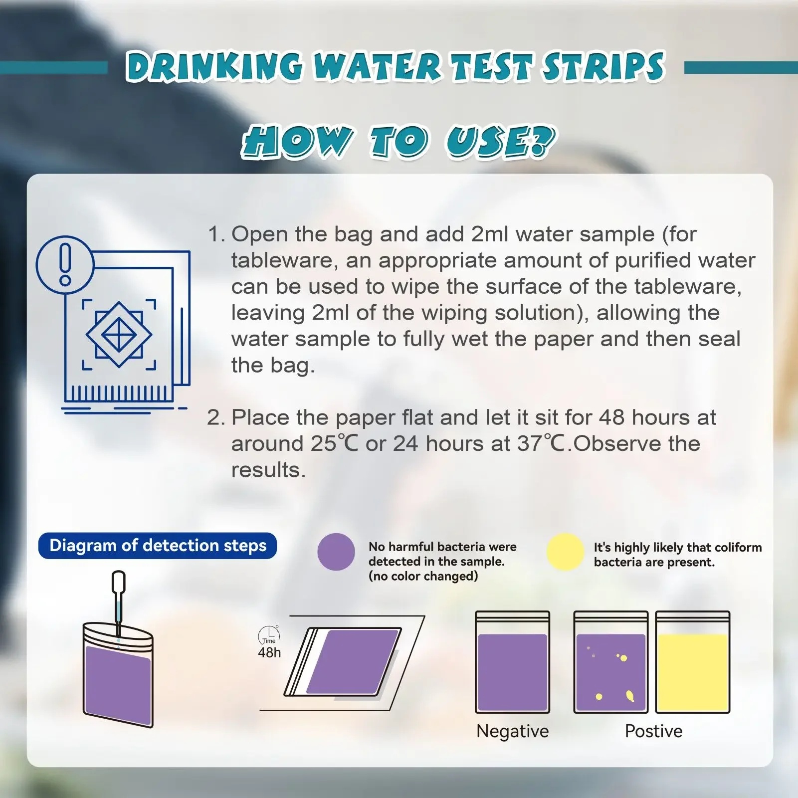 YAGO 20 in 1 Strip Tes Air Kit - Water Testing Kit ulasan dan harga