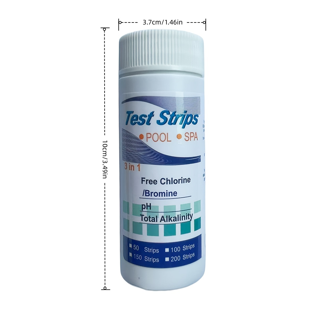 Strip Tes PH Klorin SPA Kolam  - Water Testing Kit ulasan dan harga