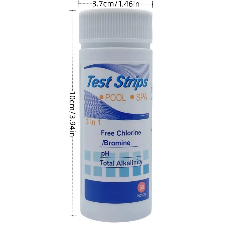 Strip Tes PH Klorin SPA Kolam  - Water Testing Kit ulasan dan harga