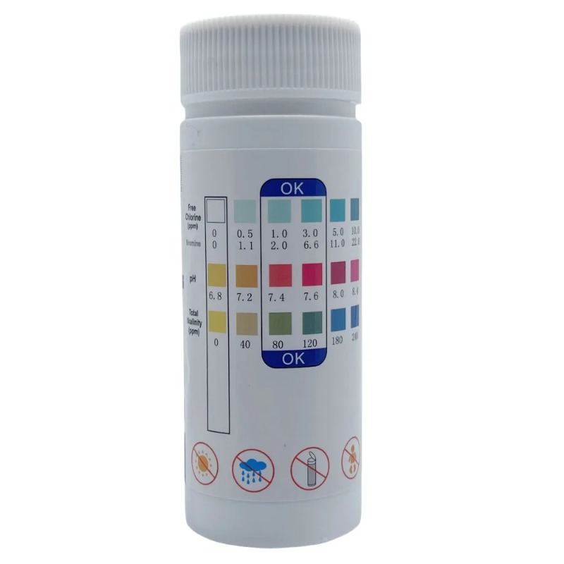Strip Tes PH Klorin SPA Kolam  - Water Testing Kit ulasan dan harga